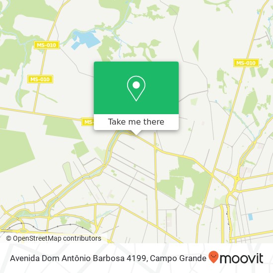 Mapa Avenida Dom Antônio Barbosa 4199