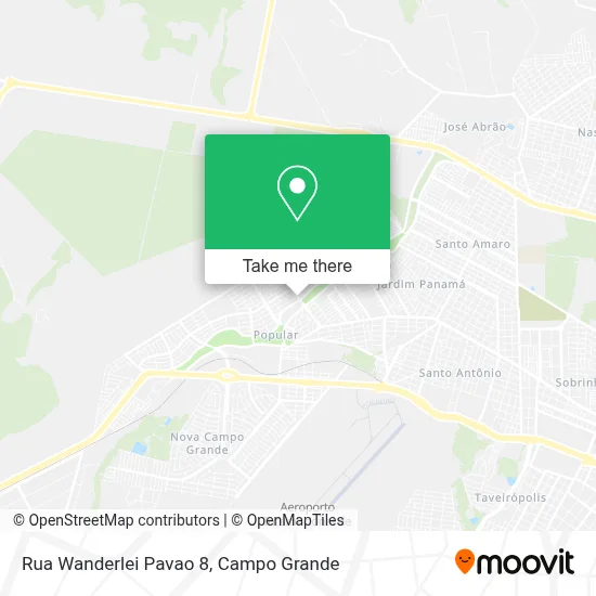 Rua Wanderlei Pavao 8 map