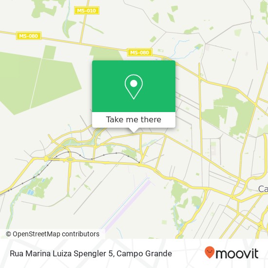 Rua Marina Luiza Spengler 5 map