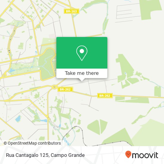 Rua Cantagalo 125 map