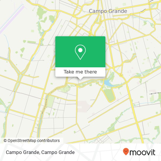 Campo Grande map