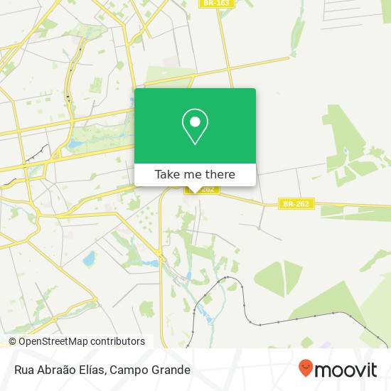 Mapa Rua Abraão Elías