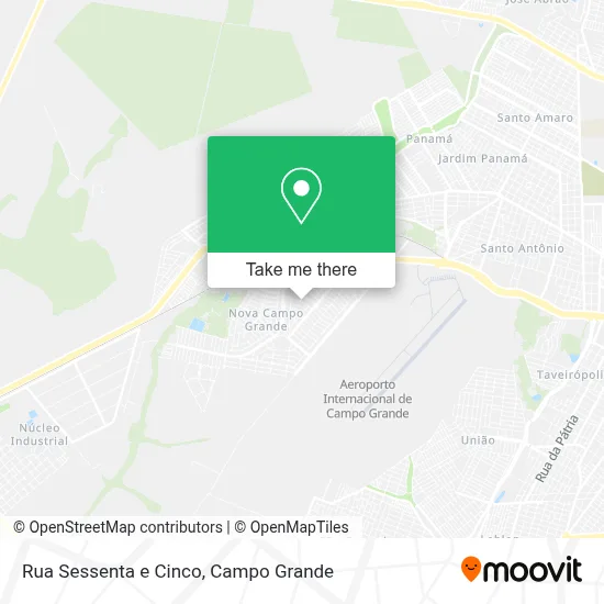 Rua Sessenta e Cinco map