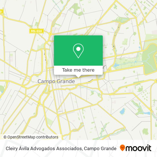 Cleiry Ávila Advogados Associados map