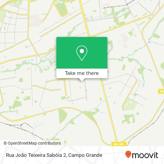 Rua João Teixeira Sabóia 2 map