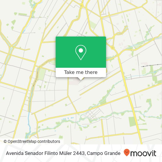 Avenida Senador Filinto Müler 2443 map