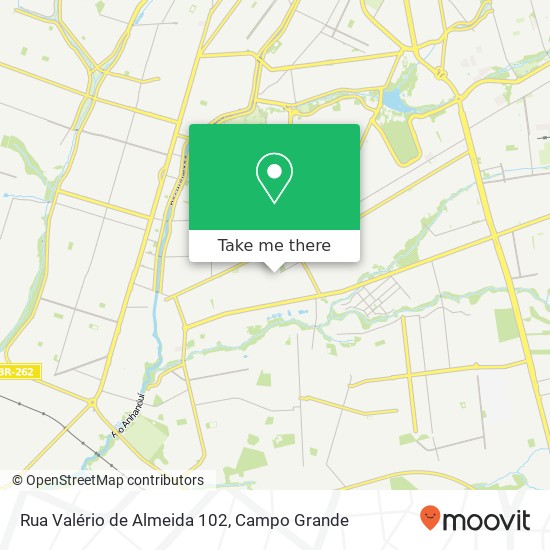 Rua Valério de Almeida 102 map