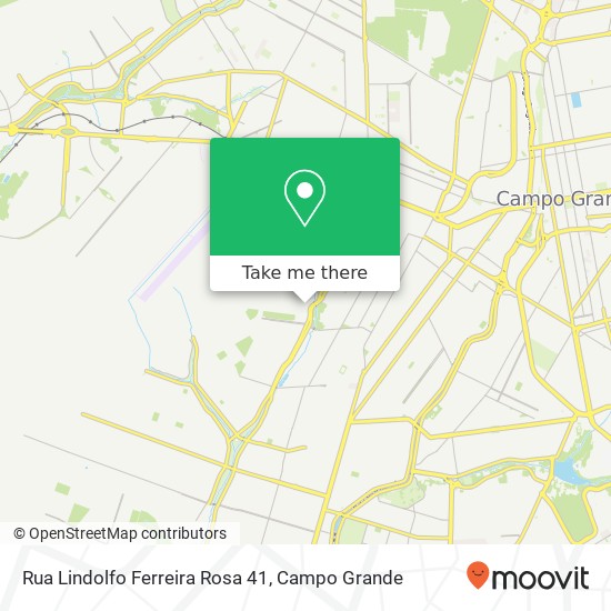 Mapa Rua Lindolfo Ferreira Rosa 41