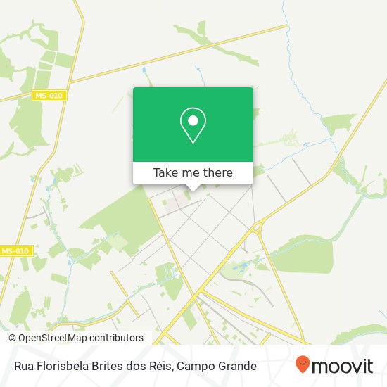 Rua Florisbela Brites dos Réis map