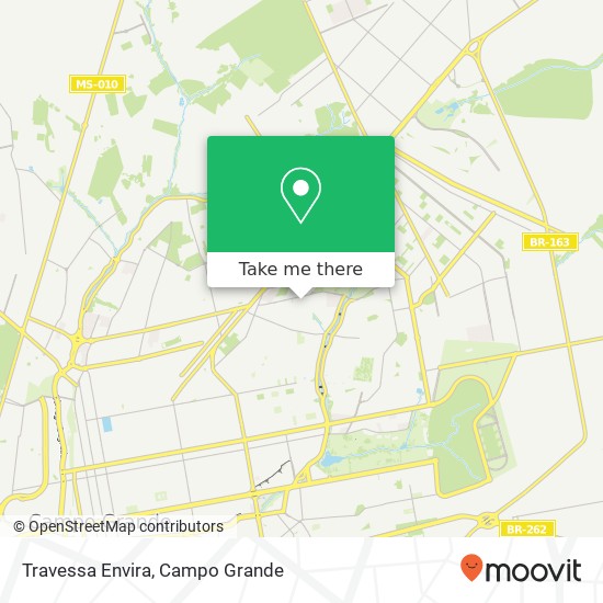 Travessa Envira map