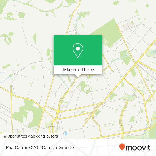 Rua Cabure 320 map