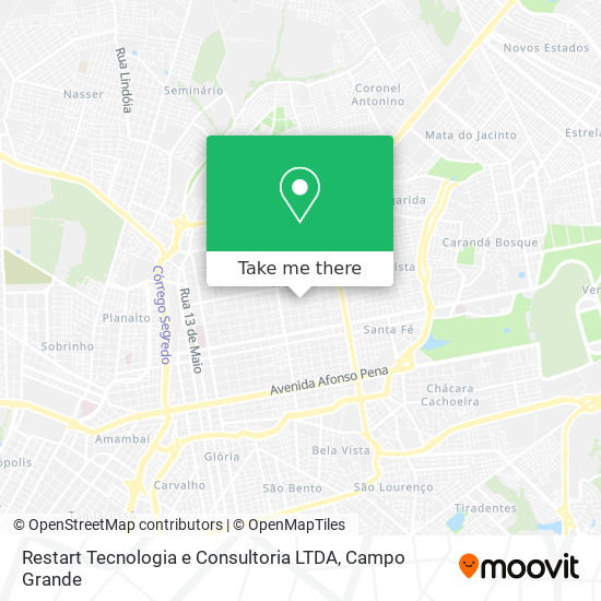 Mapa Restart Tecnologia e Consultoria LTDA