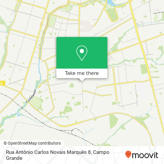 Rua Antônio Carlos Novais Marquês 8 map