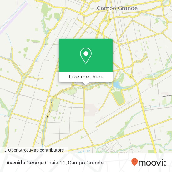 Mapa Avenida George Chaia 11