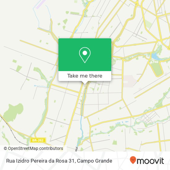 Rua Izidro Pereira da Rosa 31 map