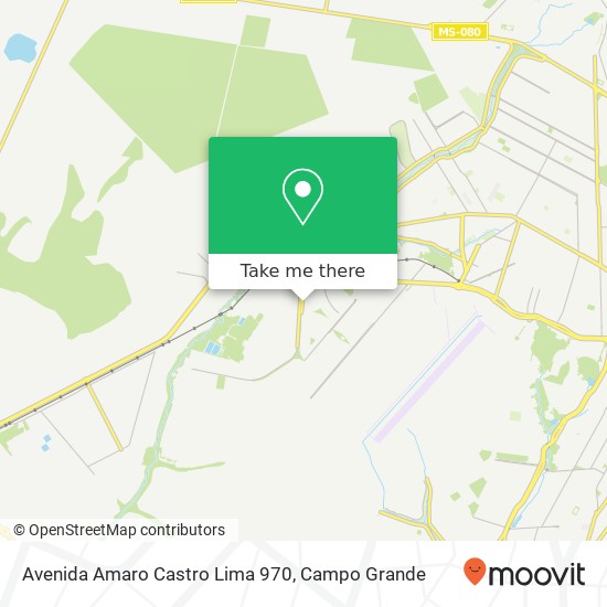 Mapa Avenida Amaro Castro Lima 970