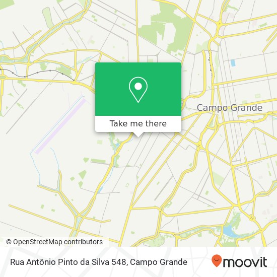 Rua Antônio Pinto da Silva 548 map