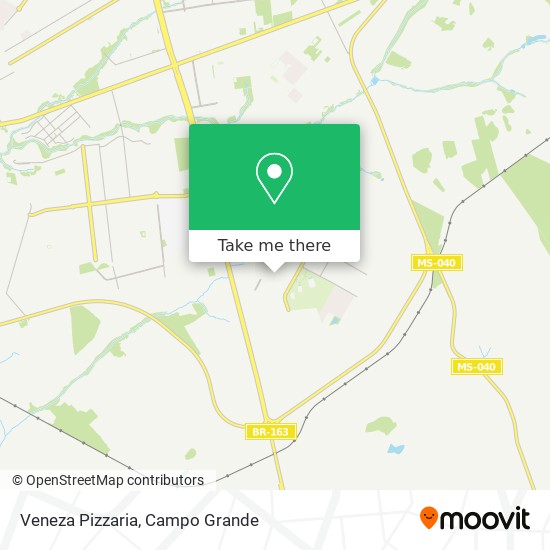 Mapa Veneza Pizzaria