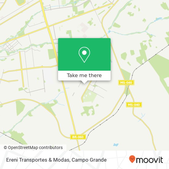Ereni Transportes & Modas, Rua Acariuba, 447 Moreninha Campo Grande-MS 79065-080 map