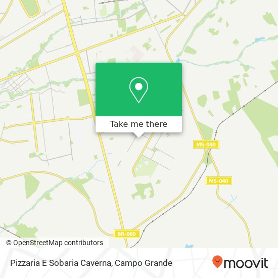 Pizzaria E Sobaria Caverna, Rua Palmácia, 729 Moreninha Campo Grande-MS 79065-139 map