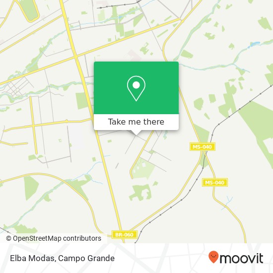 Elba Modas, Rua Ipamerim, 48 Moreninha Campo Grande-MS 79065-062 map