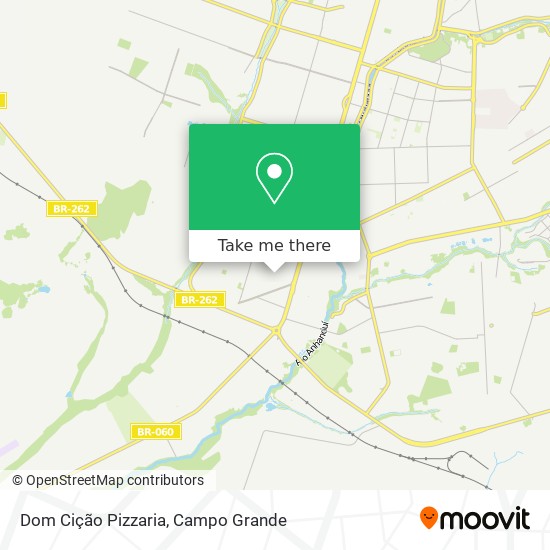 Dom Cição Pizzaria map