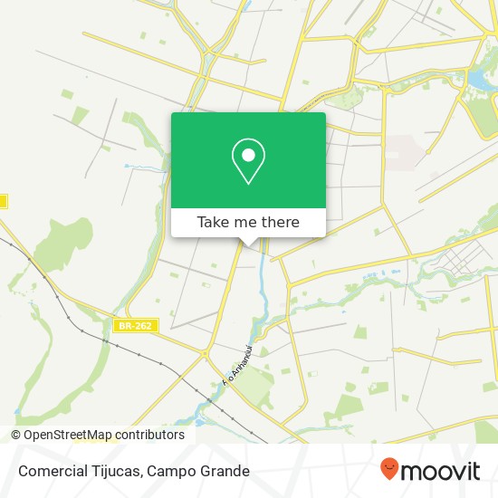 Comercial Tijucas, Avenida Campestre, 176 Aero Rancho Campo Grande-MS 79085-010 map