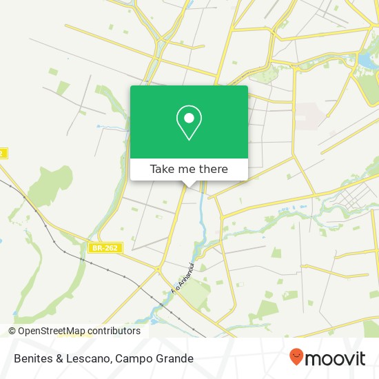 Benites & Lescano, Avenida Campestre, 122 Aero Rancho Campo Grande-MS 79085-010 map