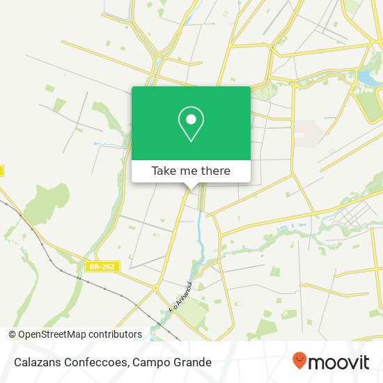 Calazans Confeccoes, Rua Audax Camargo Cezar, 342 Aero Rancho Campo Grande-MS 79085-020 map