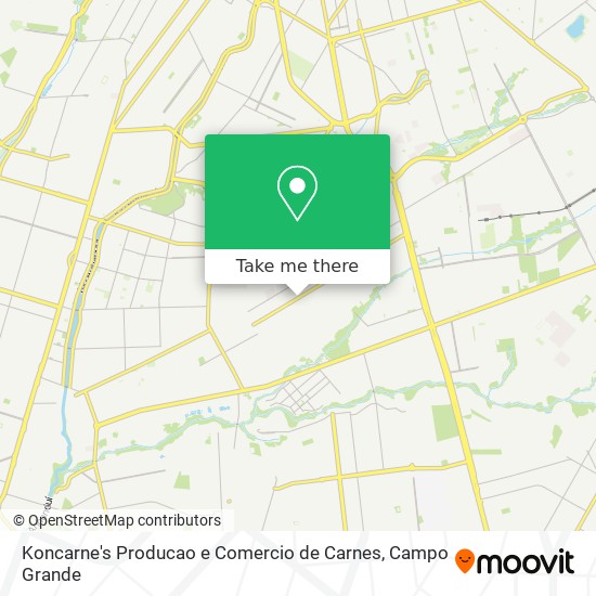 Koncarne's Producao e Comercio de Carnes map