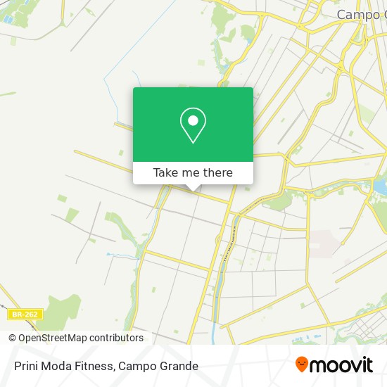 Prini Moda Fitness map