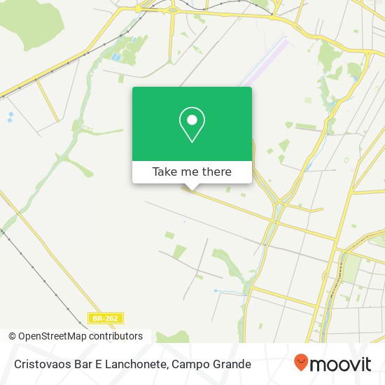 Mapa Cristovaos Bar E Lanchonete, Avenida Gen. Alberto Carlos Mendonça Lima, 3821 São Conrado Campo Grande-MS 79093-290