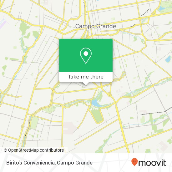 Birito's Conveniência map