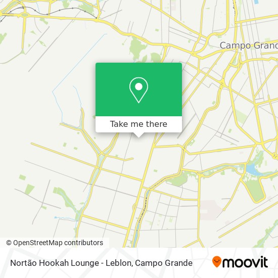 Nortão Hookah Lounge - Leblon map