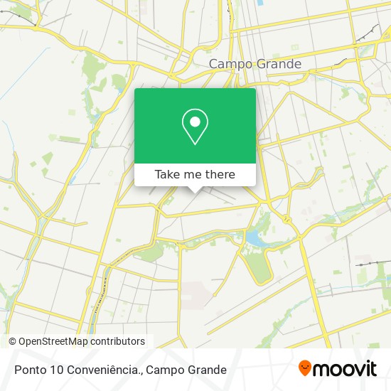 Ponto 10 Conveniência. map