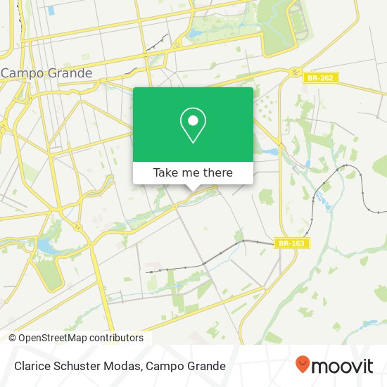 Mapa Clarice Schuster Modas, Avenida Gabriel del Pino, 501 Vilasboas Campo Grande-MS 79052-030