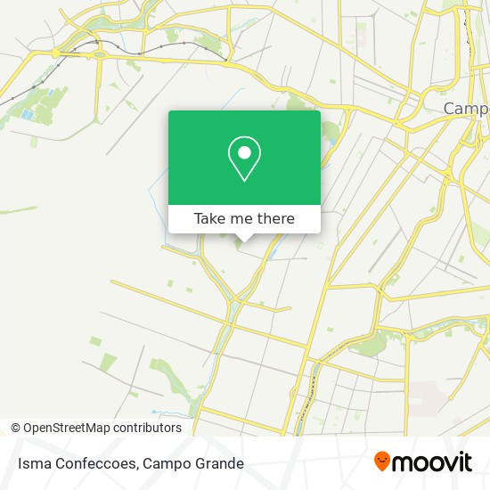 Isma Confeccoes map