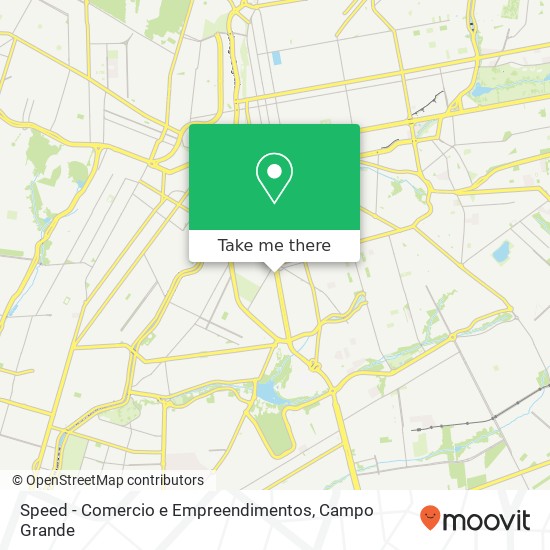 Speed - Comercio e Empreendimentos, Avenida Costa e Silva, 206 América Campo Grande-MS map