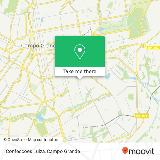 Confeccoes Luiza, Rua São Remo, 366 Vilasboas Campo Grande-MS 79051-230 map