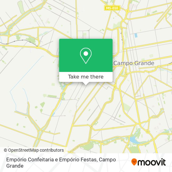 Empório Confeitaria e Empório Festas map