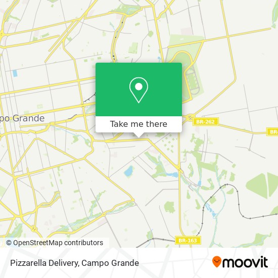 Pizzarella Delivery map