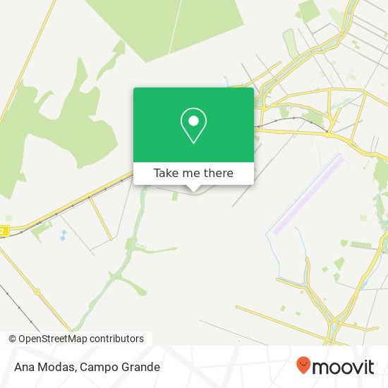 Ana Modas, Avenida Dois, 714 Nova Campo Grande Campo Grande-MS 79104-660 map