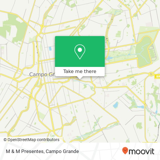 M & M Presentes, Rua Joaquim Murtinho, 975 Bela Vista Campo Grande-MS 79003-020 map