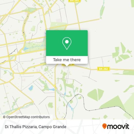 Di Thallis Pizzaria map