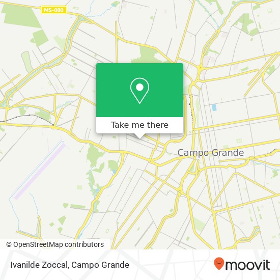 Ivanilde Zoccal, Avenida Madrí, 905 Sobrinho Campo Grande-MS map