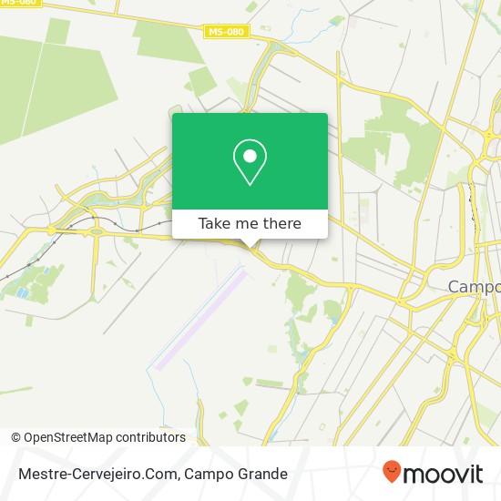 Mestre-Cervejeiro.Com, Avenida Duque de Caxias Taveirópolis Campo Grande-MS 79103-010 map