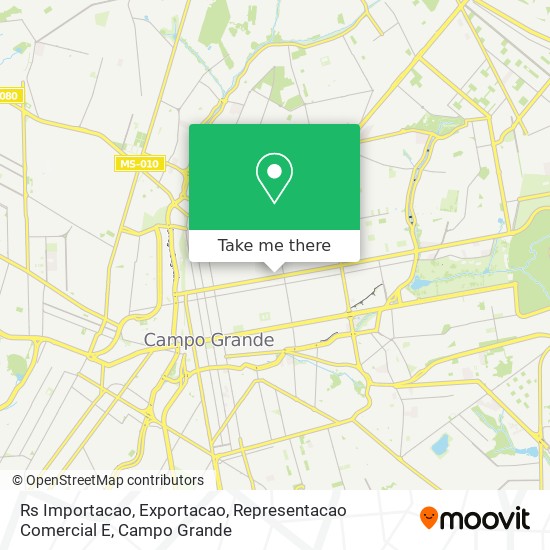 Rs Importacao, Exportacao, Representacao Comercial E map