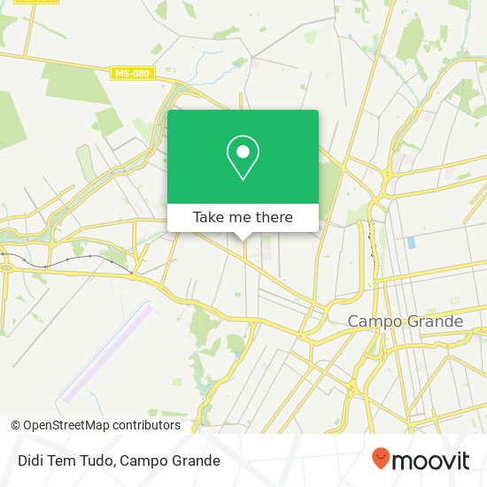 Didi Tem Tudo, Avenida Presidente Vargas, 1307 Santo Amaro Campo Grande-MS map