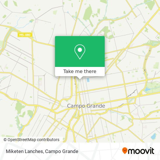 Miketen Lanches map