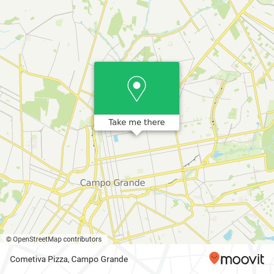 Cometiva Pizza, Rua Pernambuco, 1101 Cruzeiro Campo Grande-MS 79022-340 map